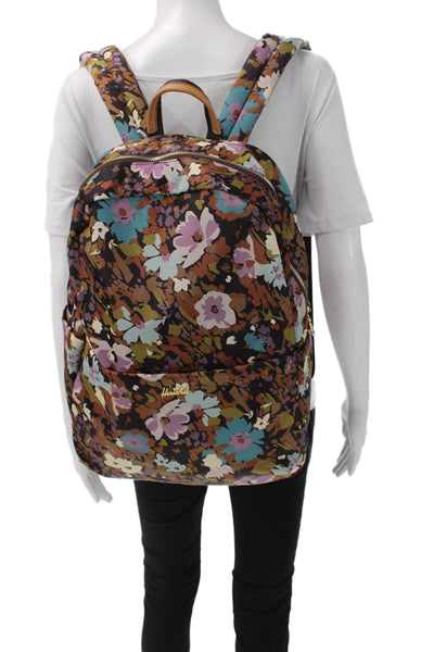 Herschel Supply Co. Woemen's Zip Closure Canvas Floral Backpack