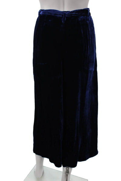 Intermix Womens Blue Rayon Dress Pants Tie Waist Size 6