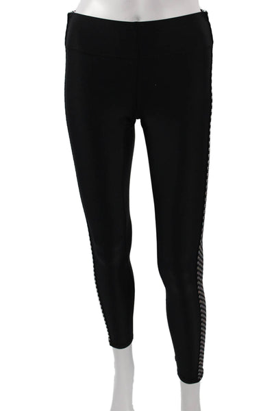 Terez Womens Ankle Leggings Black Nylon Solid Size XS
