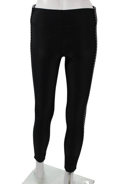 Terez Womens Ankle Leggings Black Nylon Solid Size XS