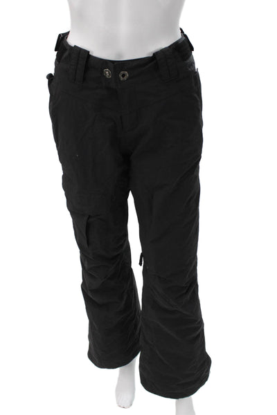 The North Face Womens Snow Pants Black Nylon Size M