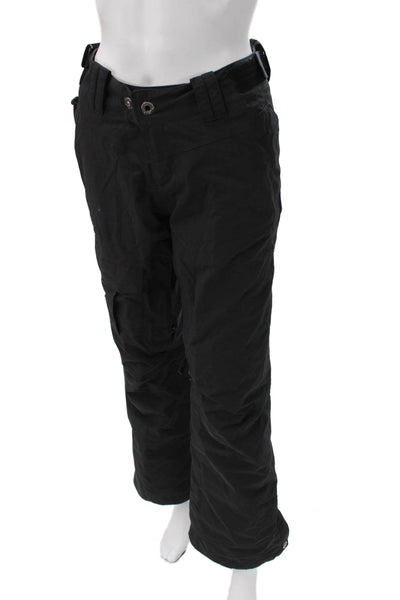 The North Face Womens Snow Pants Black Nylon Size M