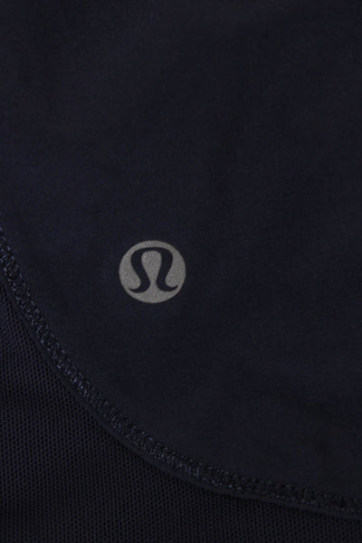 Lululemon Women Athletic Blue Polyester Blend Skort Pull On Size 2