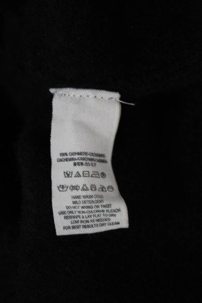 Free People Womens Black Cashmere V-Neck Cardigan Long Sleeve Size XS