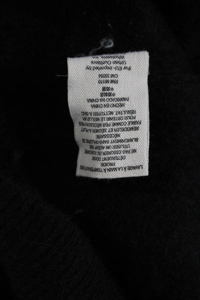 Free People Womens Black Cashmere V-Neck Cardigan Long Sleeve Size XS