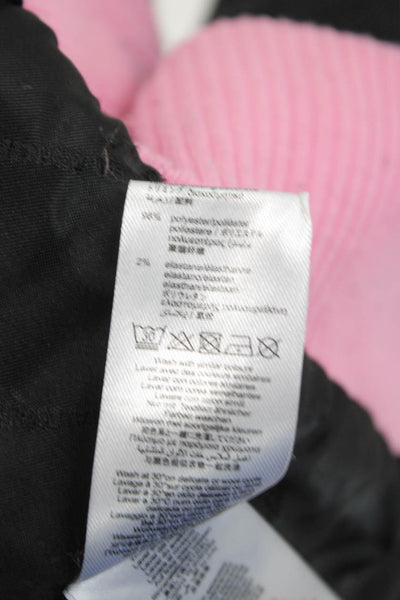 Sonia Rykiel Girls Collared Full Zippered Long Sleeve Jacket Black Size 10