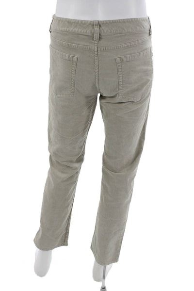 Vineyard Vines Mens Casual Cotton Beige Pants Button Solid Fall Size 32