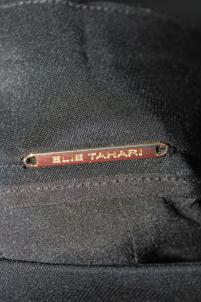 Elie Tahari Women Dress Pants Black Polyester Size 2