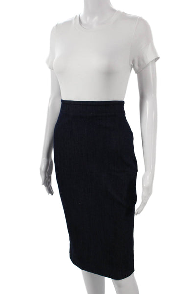 Elizabeth & James Womens Blue Straight Pencil Skirt Knee Length Size 6