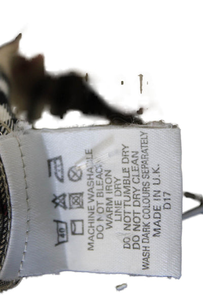 Lauren Ralph Lauren Women Tunic Button-Up Linen Long Sleeve Blue Size XL