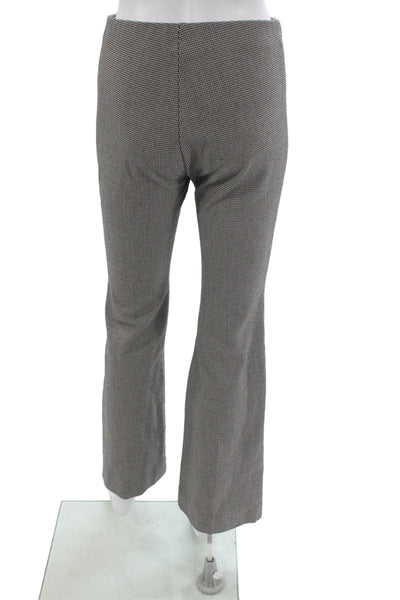 Fifteen Twenty Women Dress Pants Black Check Viscose Pull On Size XS