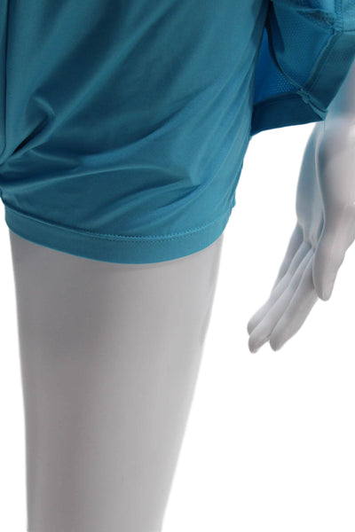 Tail Womens Athletic Blue Polyester Pull On Mini Skort Size L