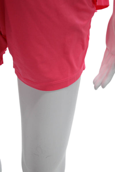 Tail Womens Athletic Pink Polyester Solid Mini Skort Size L