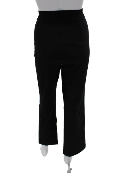 Nanette Nanette Lepore Women Ankle Pants Black Rayon Pull On Size L