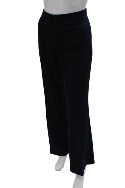 Trina Turk Womens Blue Dress Pants Zip Polyester Size 4