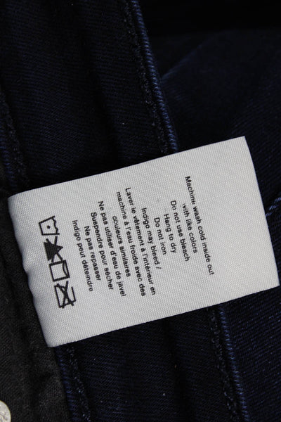 Rag & Bone Women Skinny Jeans Blue High Rise Cotton Inseam 30 Size 25