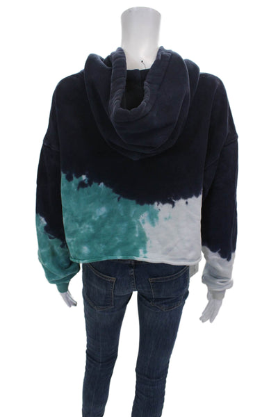 Re/Done Womens Pullover Colorblock Crewneck Multicolor Size M