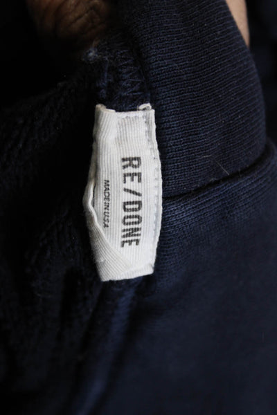 Re/Done Womens Pullover Colorblock Crewneck Multicolor Size M