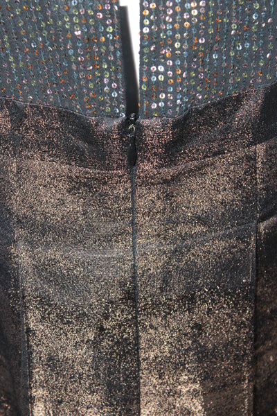 Nanette Lepore Women Shift Dress Black Boat Neck Sleeveless Size 2