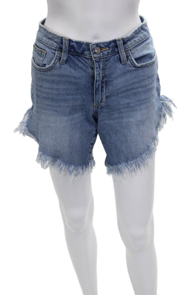 Joes Womens Cut-Off Blue Cotton Shorts Size 26
