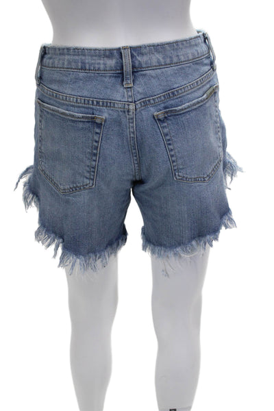 Joes Womens Cut-Off Blue Cotton Shorts Size 26