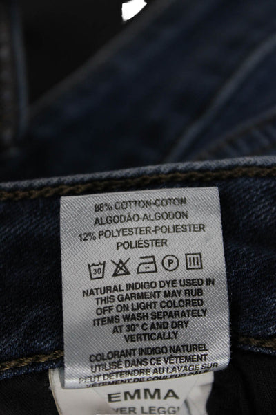 DL 1961 Women Skinny Jeans Blue Mid Rise Inseam 25 Size 26