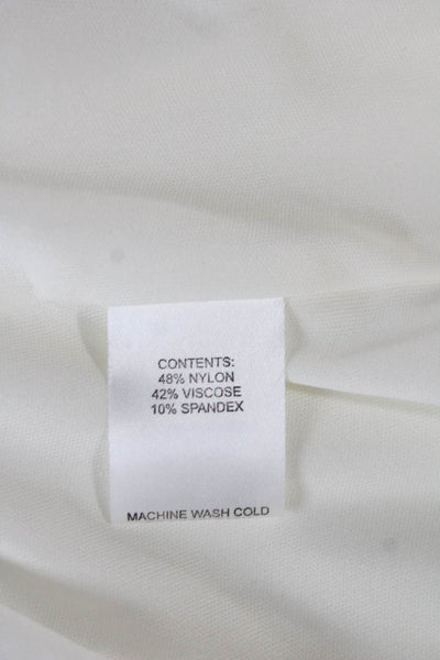 Capsule 121 Womens Ivory Sheath Dress Sleeveless Knee Length Size S