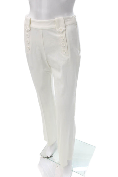 Capsule 121 Womens Dress Pants White Zip Size S