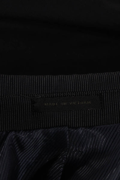 Andrew Fezza Men's Blazer Gray Polyester Button Size 40