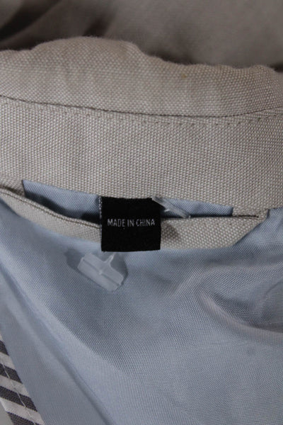 Bonobos Mens Beige Cotton Blazer Solid Spring Size 36