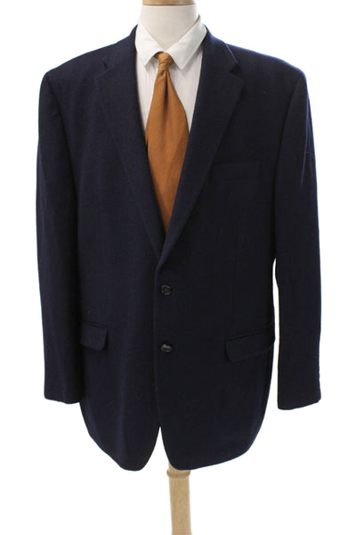 Lauren Ralph Lauren Mens Wool Blue Blazer Button Size 48