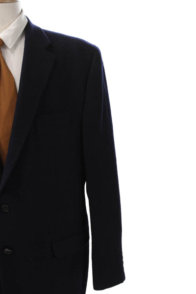 Lauren Ralph Lauren Mens Wool Blue Blazer Button Size 48