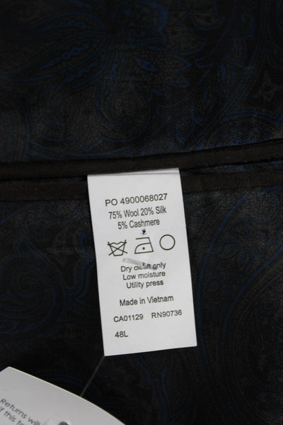 Lauren Ralph Lauren Mens Wool Blue Blazer Button Size 48