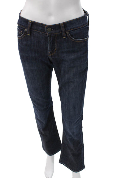 Citizens of Humanity Womens Bootcut Jeans Blue Mid Rise Inseam 30 Size 25