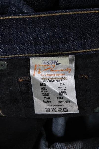 Citizens of Humanity Womens Bootcut Jeans Blue Mid Rise Inseam 30 Size 25