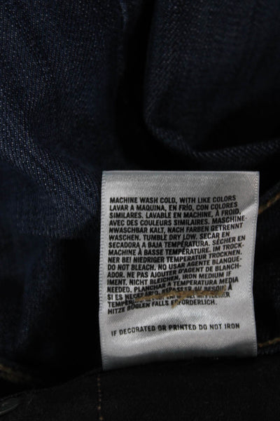 Citizens of Humanity Womens Bootcut Jeans Blue Mid Rise Inseam 30 Size 25