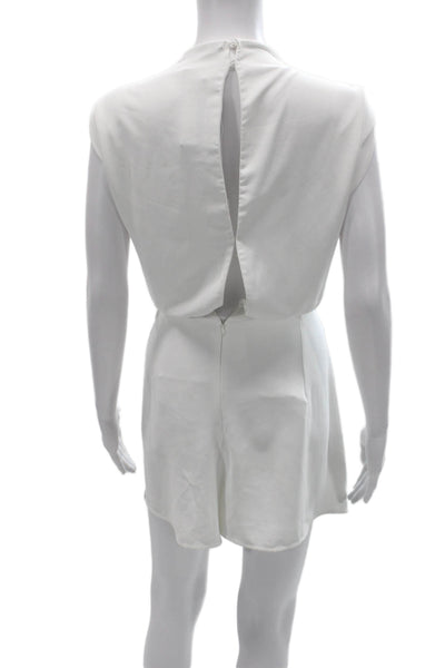 Zara Womens Black Viscose Zip Pants Size 8