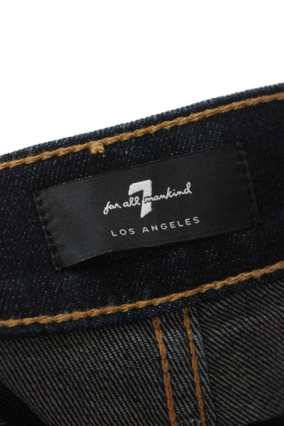 7 For All Mankind Mens Straight Leg Jeans Blue Size 40