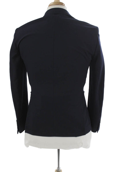 Calvin Klein Mens Blue Nylon Blazer Size 36