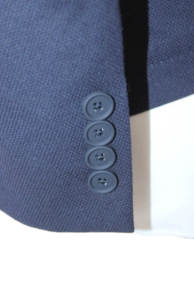 Calvin Klein Mens Blue Nylon Blazer Size 36