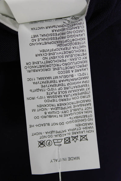 Seventy Womens Dress Pants Purple Solid Polyester Zip Size 40