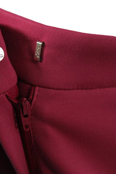 Iris Setlakwe Womens Dress Pants Pink Polyamide Zip Size 6