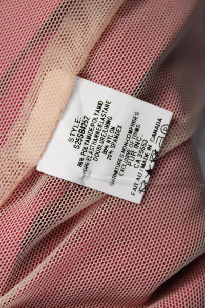 Iris Setlakwe Womens Dress Pants Pink Polyamide Zip Size 6