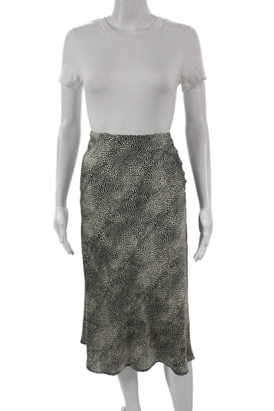 Re:Named Women Pencil Skirt Multicolor Animal Print Polyester Pull On Size S