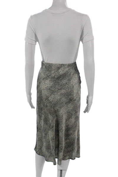 Re:Named Women Pencil Skirt Multicolor Animal Print Polyester Pull On Size S