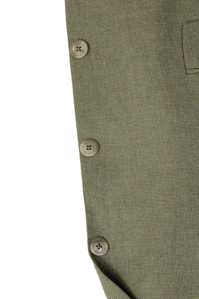 Hart Schaffner Marx Mens Green Blazer Size 40