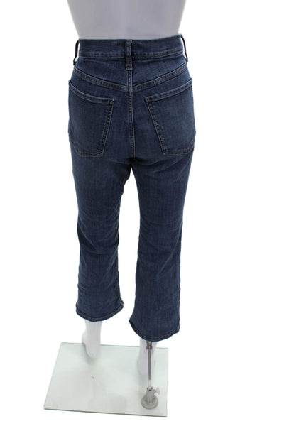 Banana Republic Women High Rise Bootcut Jeans Blue Size 6