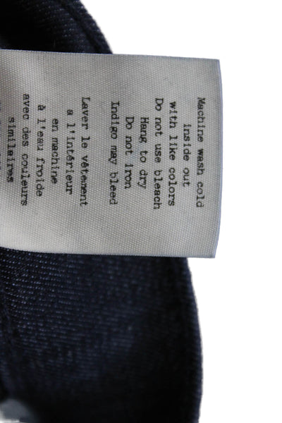 Rag & Bone Jean Women Skinny Blue Jeans Cotton Blend Low Rise Button Size 26