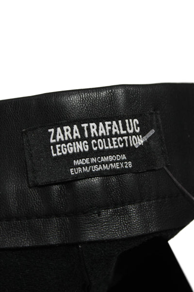 Zara Women Jeggings Black Polyester Size 28