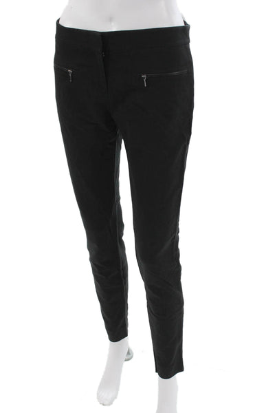 Club Monaco Women Black Dress Pants 65% Cotton Inseam 30 Size 4